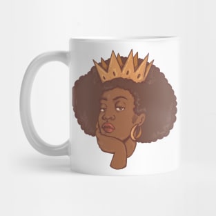 Black Queen P R t shirt Mug